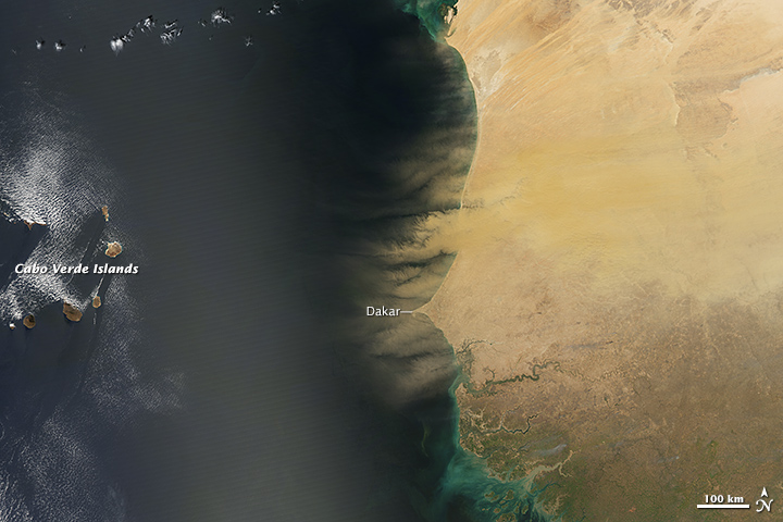 [:ja]【宇宙からの地球絶景】No.116: アフリカの黄砂[:en][Earthview Wonders] No.116: Dust from Africa[:]