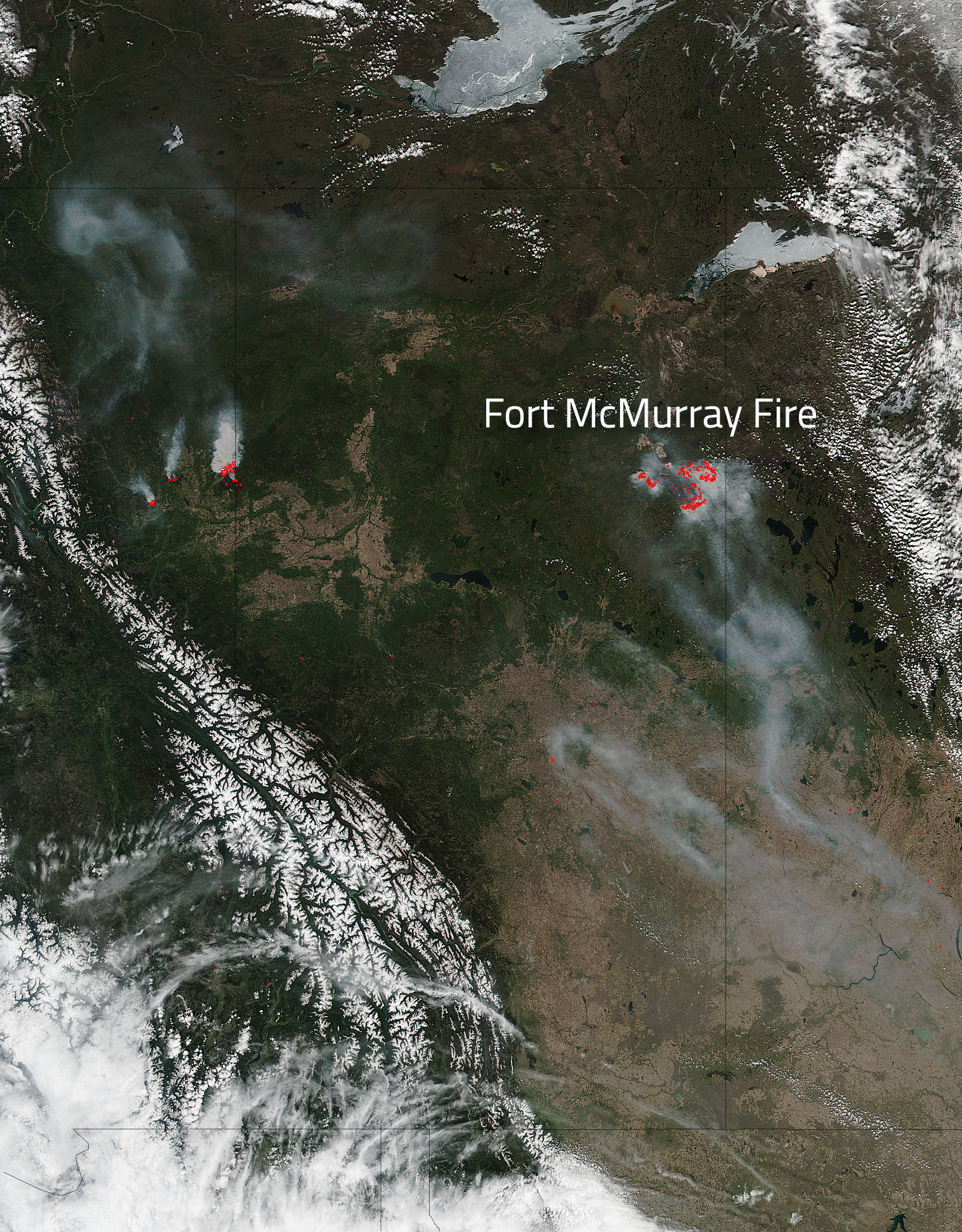 [Overview the Earth] No.4: Catastrophic Wildfire of Alberta, Canada🇨🇦