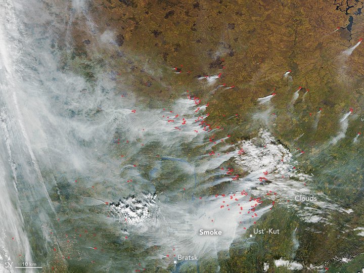 [:ja]【宇宙からの地球絶景】No.78: シベリアの山火事[:en][Earthview Wonders] No.78: Wildfire in Siberia[:]