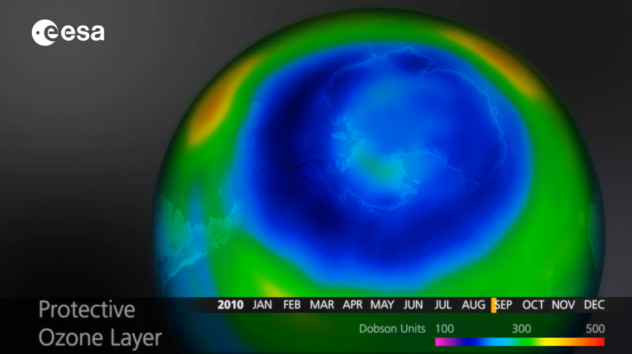 [:ja]【宇宙からの地球絶景】【動画】No.80: オゾン層の季節変動[:en][Earthview Wonders][Video] No.80: Seasonal Fluctuation of Ozone Layer[:]