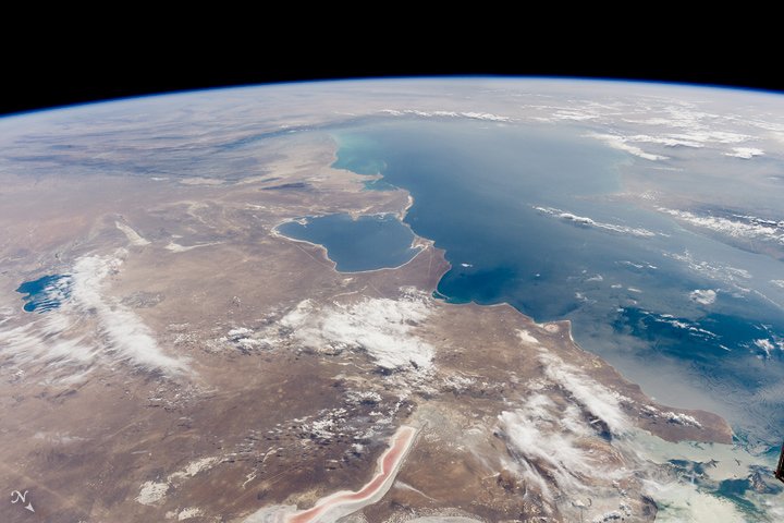 [:ja]【宇宙からの地球絶景】No.117: カスピ海[:en][Earthview Wonders] No.117: Caspian Sea[:]