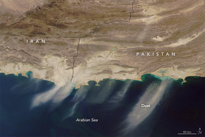 [:ja]【宇宙からの地球絶景】No.114: アラビア海の砂嵐[:en][Earthview Wonders] No.114: Dust over Arabian Sea[:]