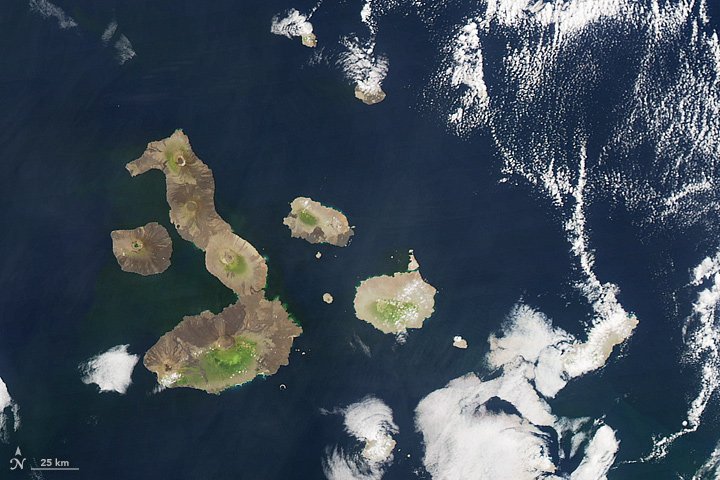 [:ja]【宇宙からの地球絶景】No.162: 🇪🇨エクアドルのガラパゴス諸島[:en][Earthview Wonders] No.162: Galapagos Islands of 🇪🇨Ecuador[:]