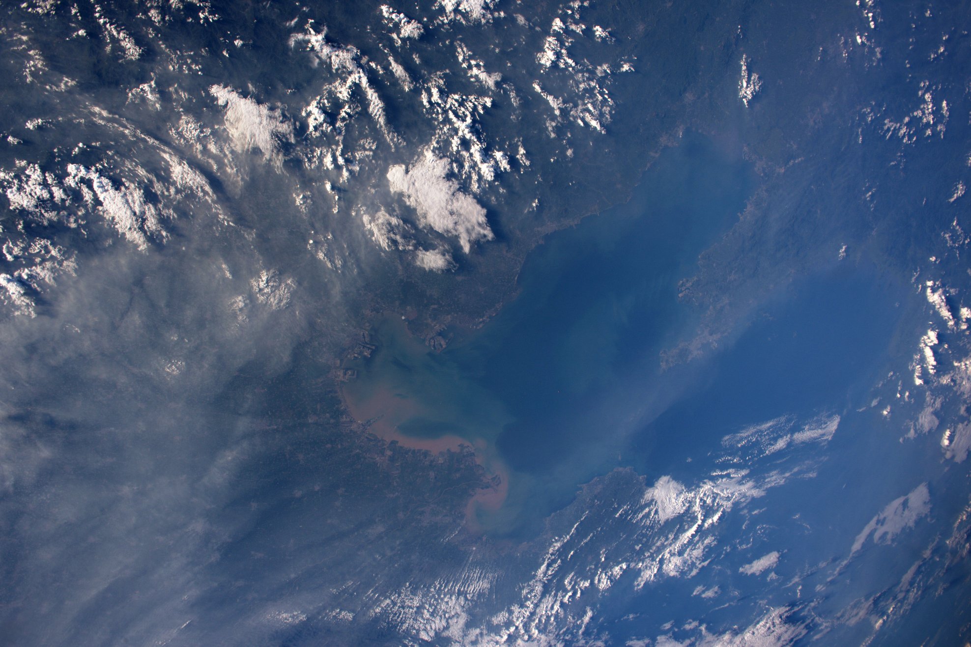 [:ja]【宇宙からの地球絶景】No.206: 中国の渤海🇨🇳[:en][Earthview Wonders] No.206: Bohai Sea of China🇨🇳[:]