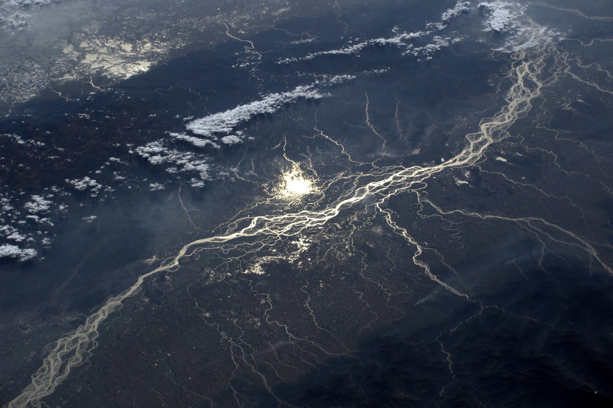 [:ja]【宇宙からの地球絶景】No.200: インドのブラマプトラ川🇮🇳[:en][Earthview Wonders] No.200: Brahmaputra River of India🇮🇳[:]