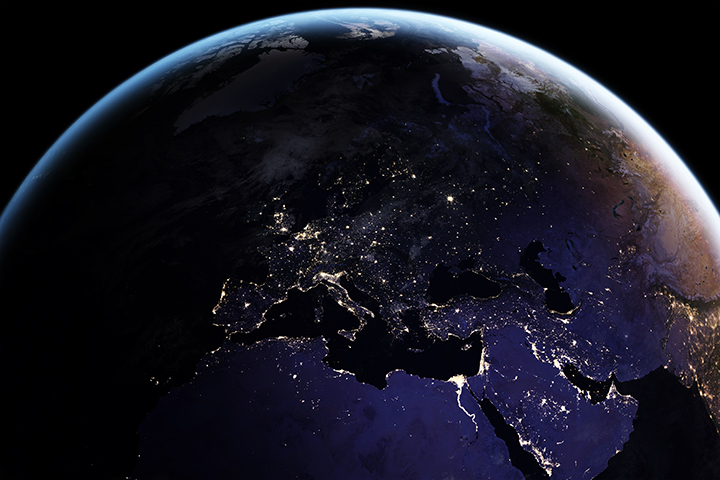 [:ja]【宇宙からの地球絶景】No.231: 夜の地球 2[:en][Earthview Wonders] No.231: Night Earth 2[:]
