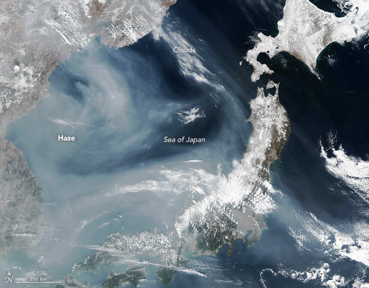 [:ja]【宇宙からの地球絶景】No.259: 東アジアの越境大気汚染🇯🇵🇰🇷🇰🇵🇨🇳[:en][Earthview Wonders] No.259: Crossborder Air Pollution of Eastern Asia🇯🇵🇰🇷🇰🇵🇨🇳[:]