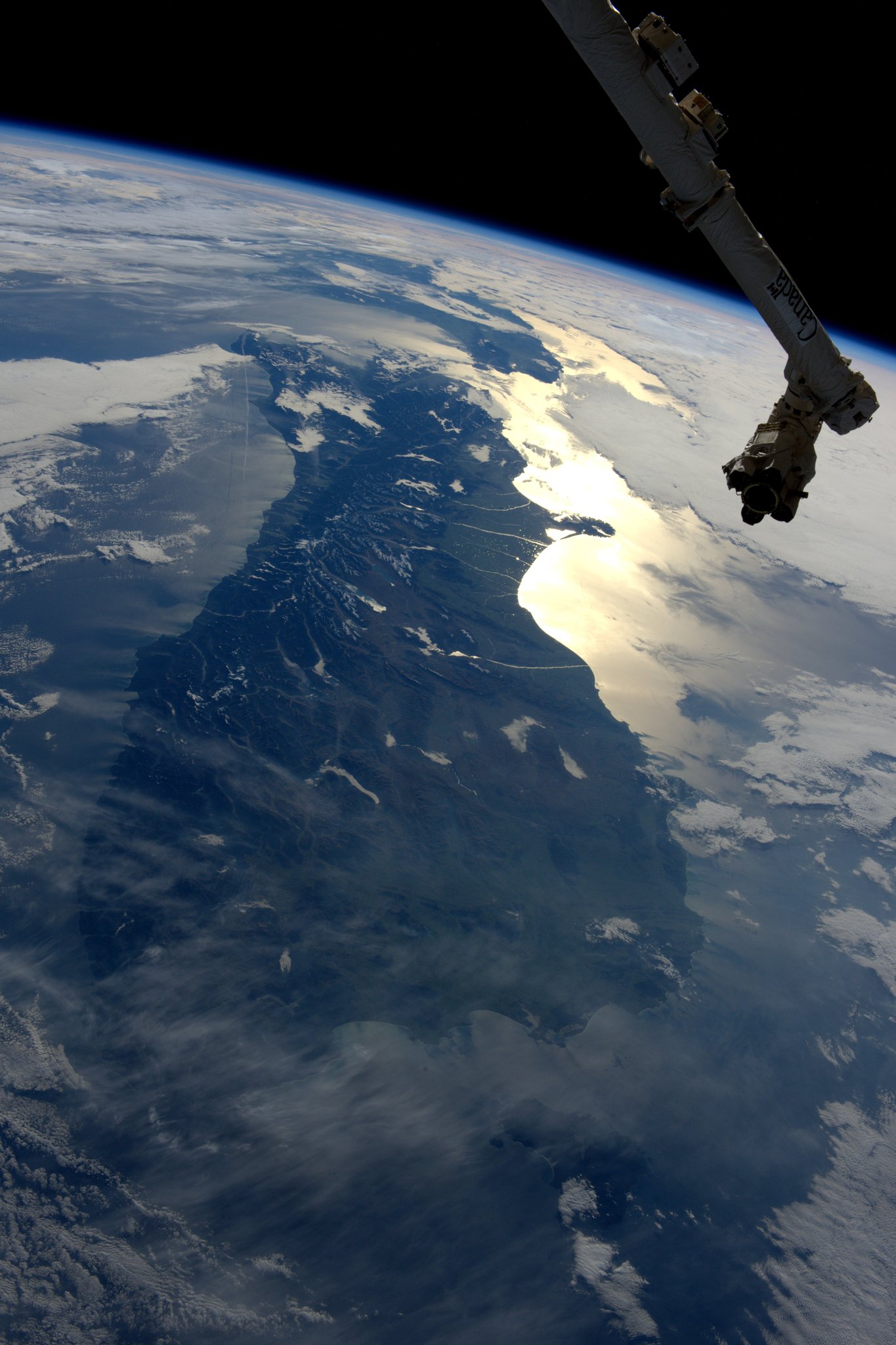 [:ja]【宇宙からの地球絶景】No.261: ニュージーランドの南島🇳🇿[:en][Earthview Wonders] No.261: South Island of New Zealand🇳🇿[:]