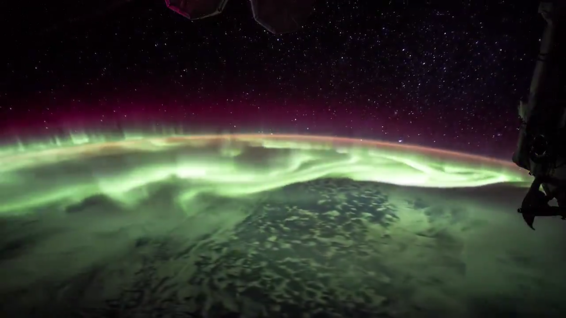 [:ja]【宇宙からの地球絶景】【動画】No.297: オーロラ[:en][Earthview Wonders][Video] No.297: Aurora[:]