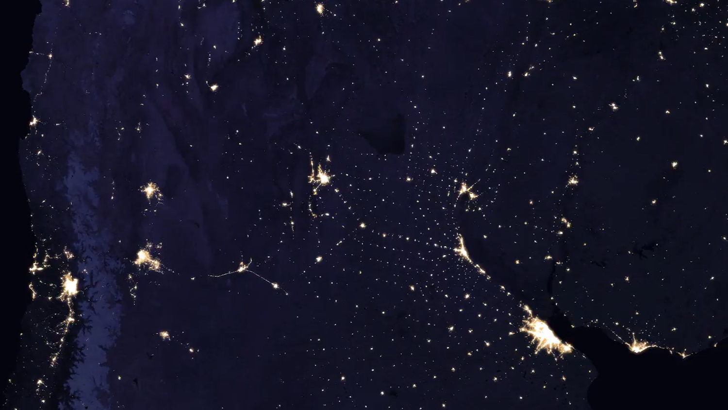 [:ja]【宇宙からの地球絶景】【動画】No.311: 夜のアルゼンチン🇦🇷[:en][Earthview Wonders][Video] No.311: Argentina After Dark🇦🇷[:]