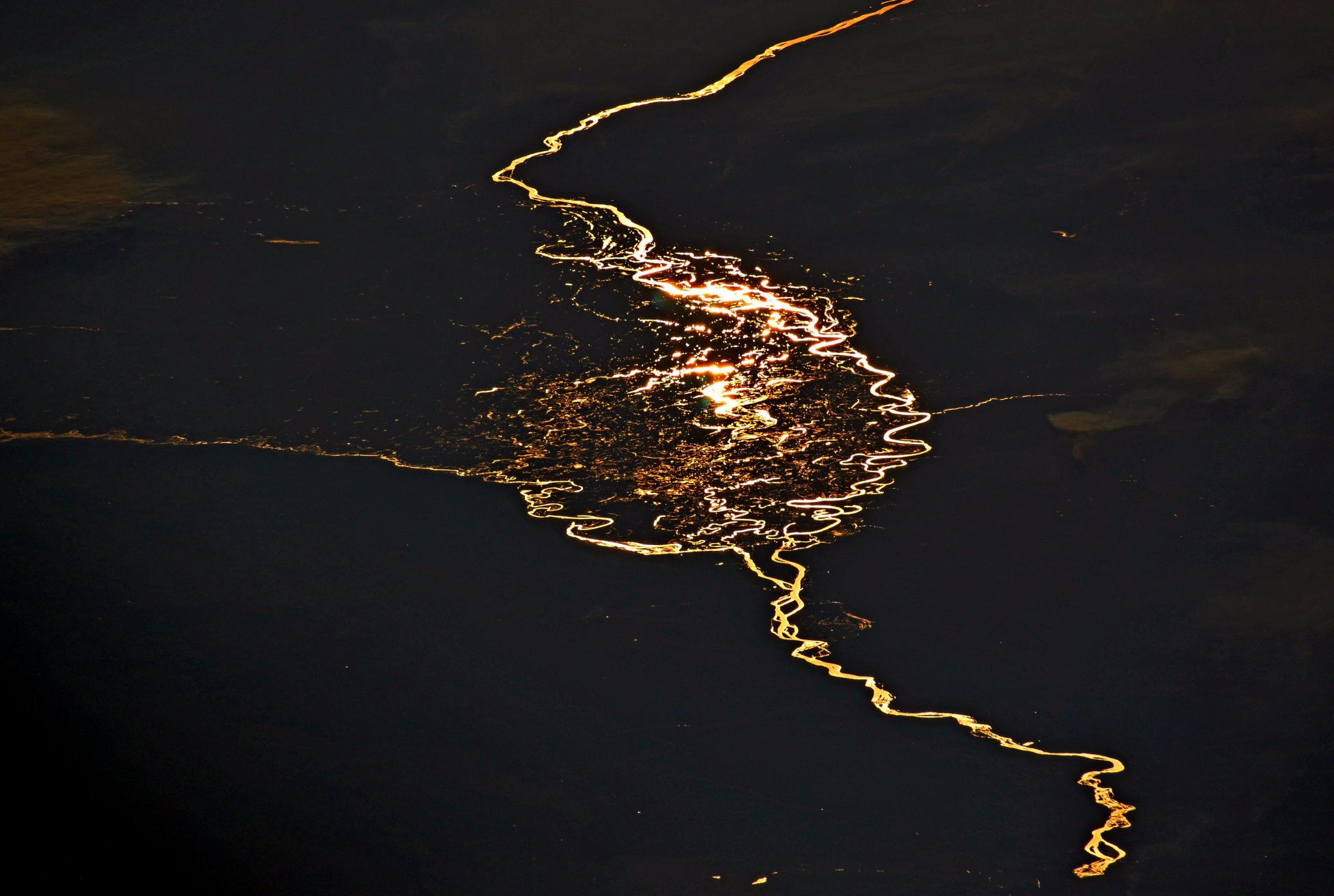 [:ja]【宇宙からの地球絶景】No.308: ザンベジ川🇿🇲🇿🇼🇧🇼🇳🇦[:en][Earthview Wonders] No.308: Zambezi River🇿🇲🇿🇼🇧🇼🇳🇦[:]