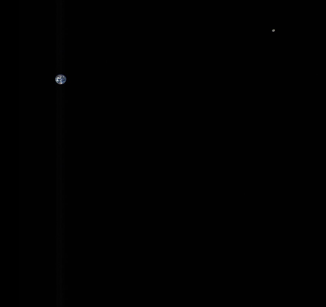 [:ja]【宇宙からの地球絶景】No.425: 地球と月[:en][Earthview Wonders] No.425: Earth and Moon[:]