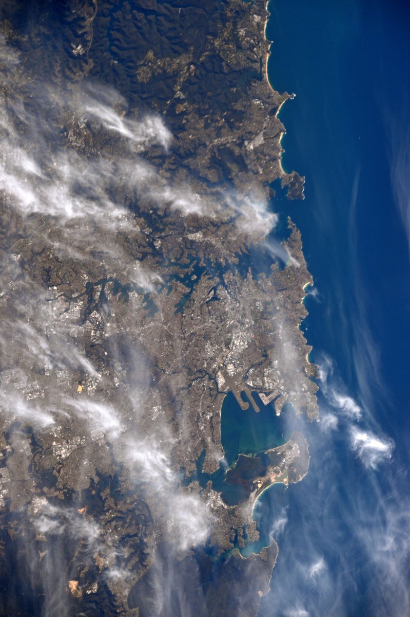 [:ja]【宇宙からの地球絶景】No.445: オーストラリアのシドニー🇦🇺[:en][Earthview Wonders] No.445: Sydney, Australia🇦🇺[:]