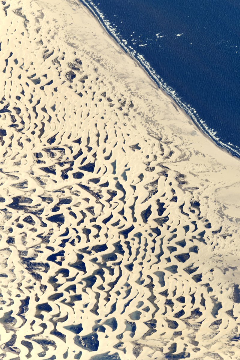 [:ja]【宇宙からの地球絶景】No.435: ブラジルのレンソイス・マラニャンセス国立公園🇧🇷[:en][Earthview Wonders] No.435: Lencois Maranhenses, Brazil🇧🇷[:]
