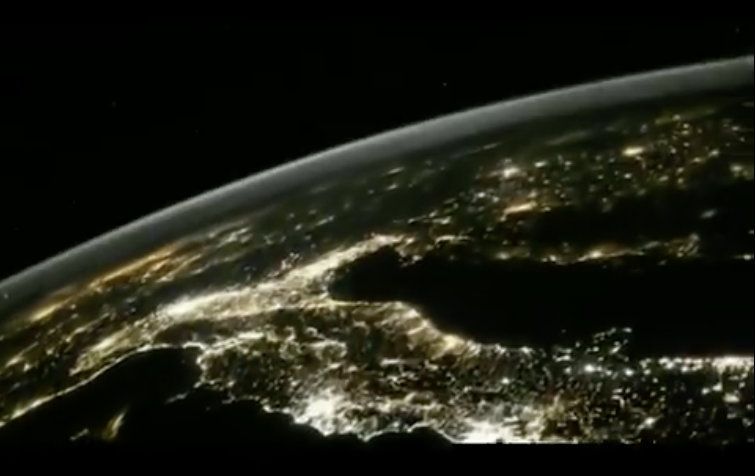 [:ja]【宇宙からの地球絶景】【動画】No.484: 地球の夜景[:en][Earthview Wonders][Video] No.484: Night View of Earth[:]