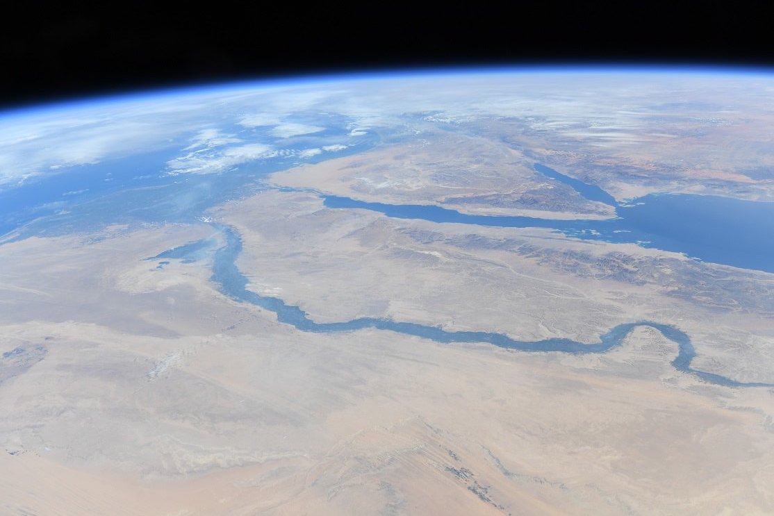 [:ja]【宇宙からの地球絶景】No.528: ナイルデルタとシナイ半島🇪🇬[:en][Earthview Wonders] No.528: Nile Delta and Sinai Peninsula🇪🇬[:]