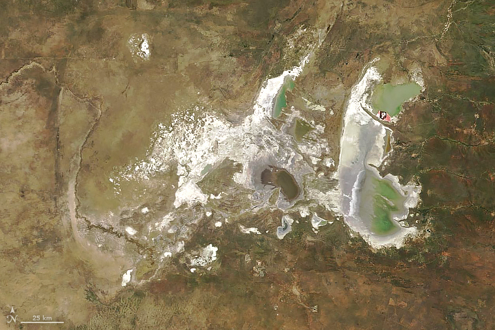 [:ja]【宇宙からの地球絶景】No.553: マカディカディ塩湖🇧🇼[:en][Earthview Wonders] No.553: Makgadikadi Pan🇧🇼[:]