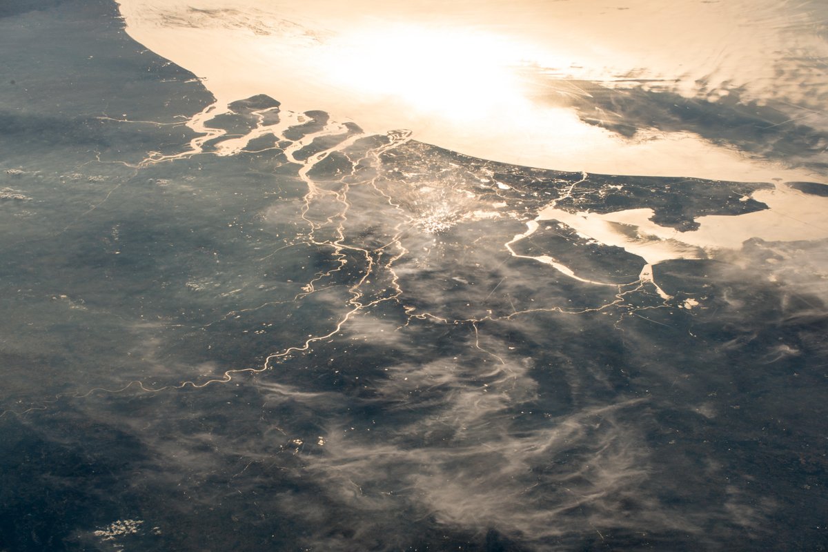[:ja]【宇宙からの地球絶景】No.597: ライン川と北海🇳🇱[:en][Earthview Wonders] No.597: The Rhine and North Sea🇳🇱[:]