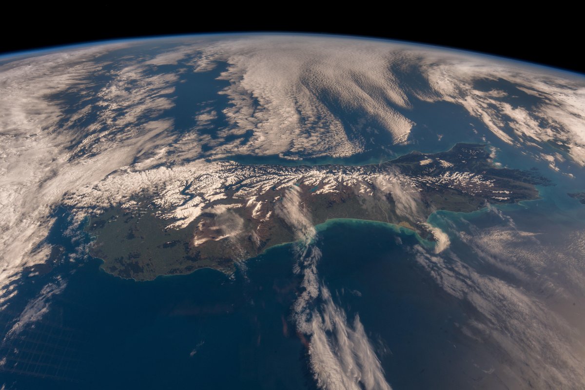 [:ja]【宇宙からの地球絶景】No.654: ニュージーランド南島🇳🇿[:en][Earthview Wonders] No.654: South Island, New Zealand🇳🇿[:]