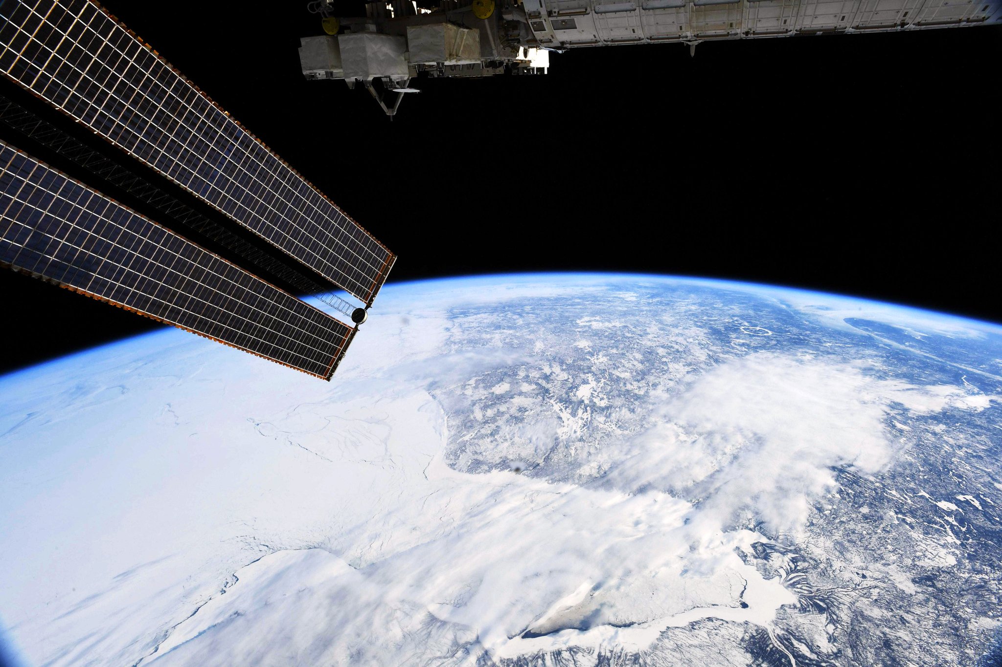 [:ja]【宇宙からの地球絶景】No.715: 冬のハドソン湾🇨🇦[:en][Earthview Wonders] No.715: Wintry Hudson Bay🇨🇦[:]