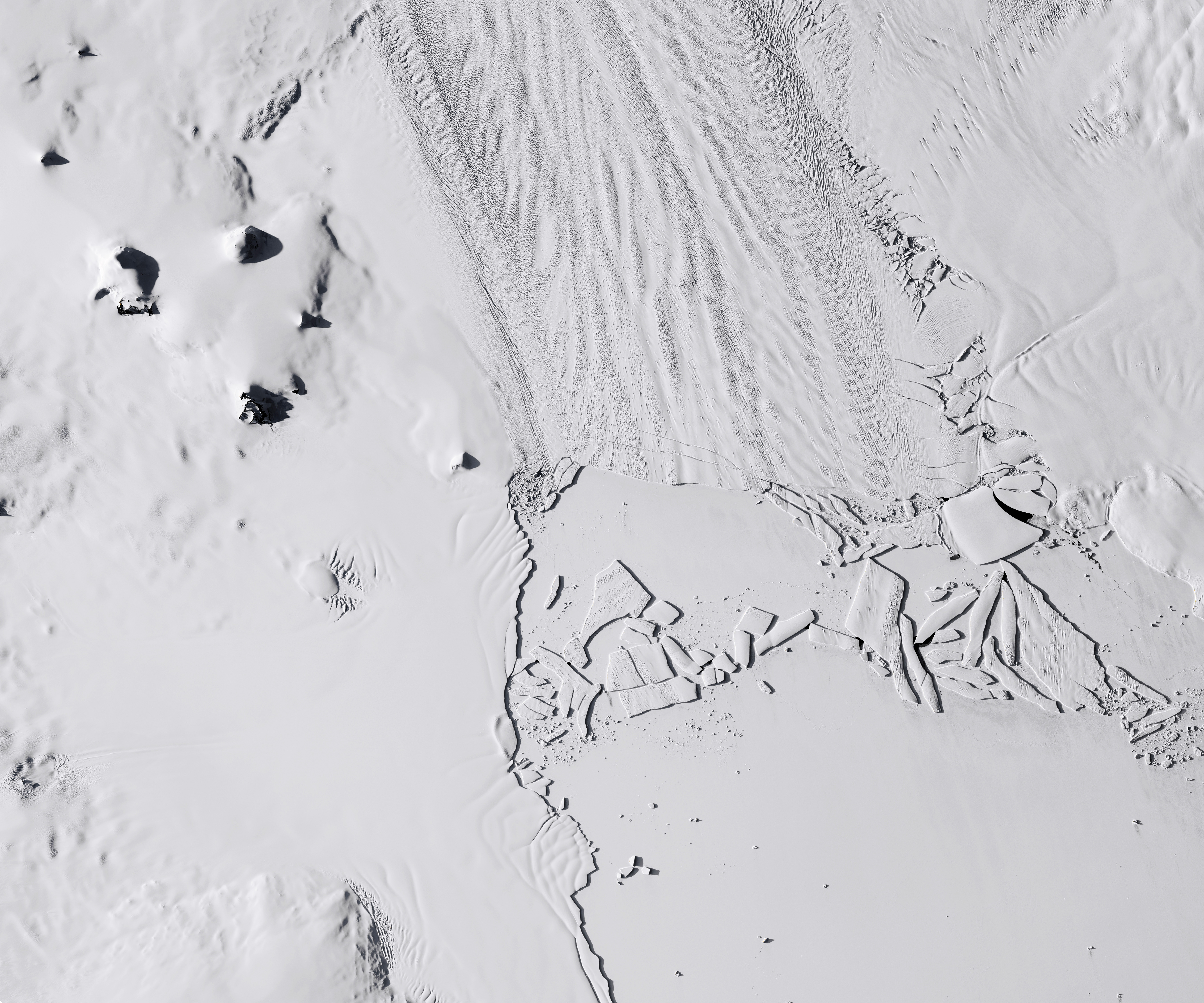 [:ja]【宇宙からの地球絶景】No.856: 南極のパイン島氷河🇦🇶[:en][Earthview Wonders] No.856: Pine Island Glacier🇦🇶[:]