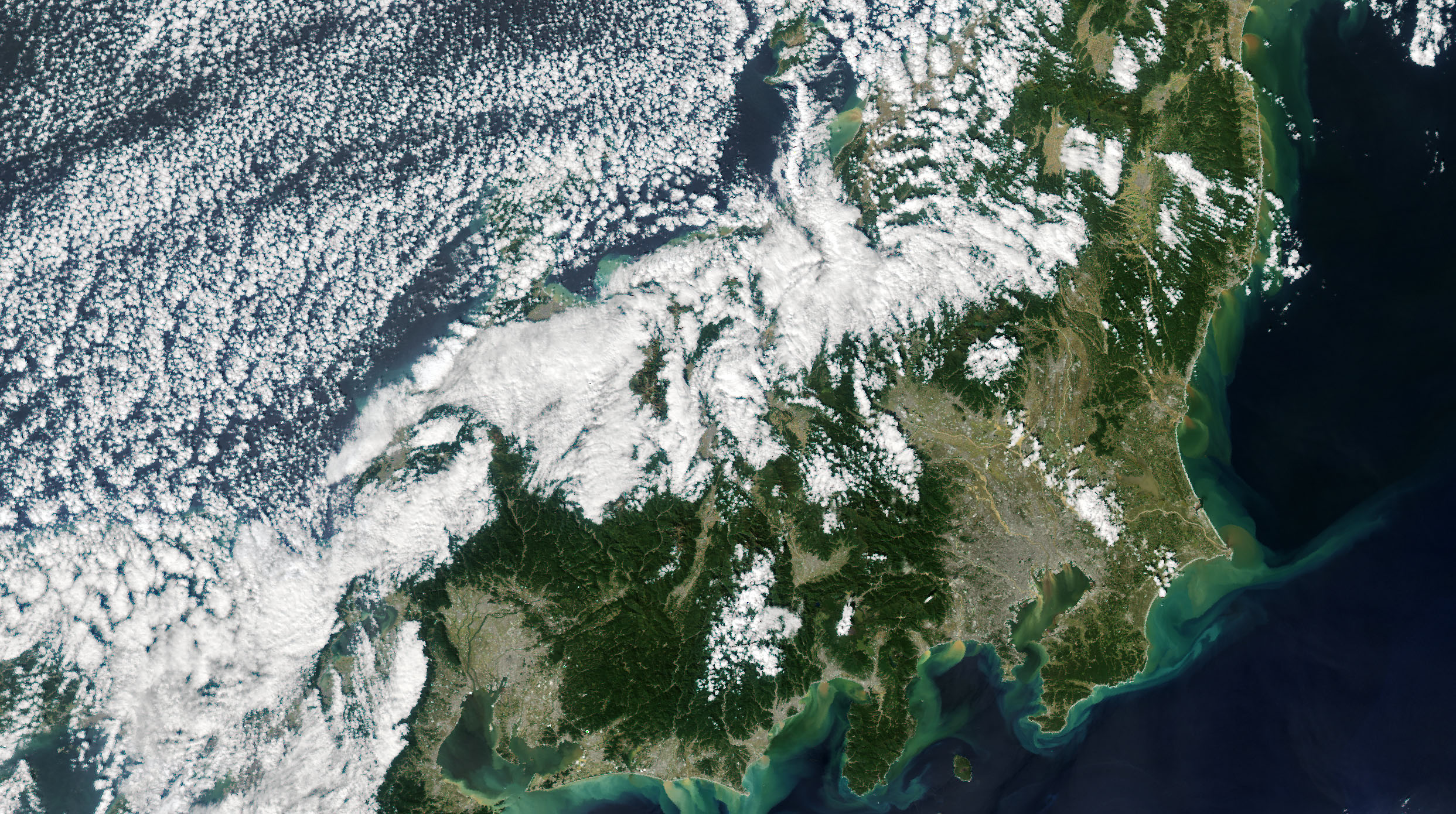 [:ja]【宇宙からの地球絶景】No.878: 台風19号の爪痕🇯🇵[:en][Earthview Wonders] No.878: Typhoon Hagibis’ Influence🇯🇵[:]