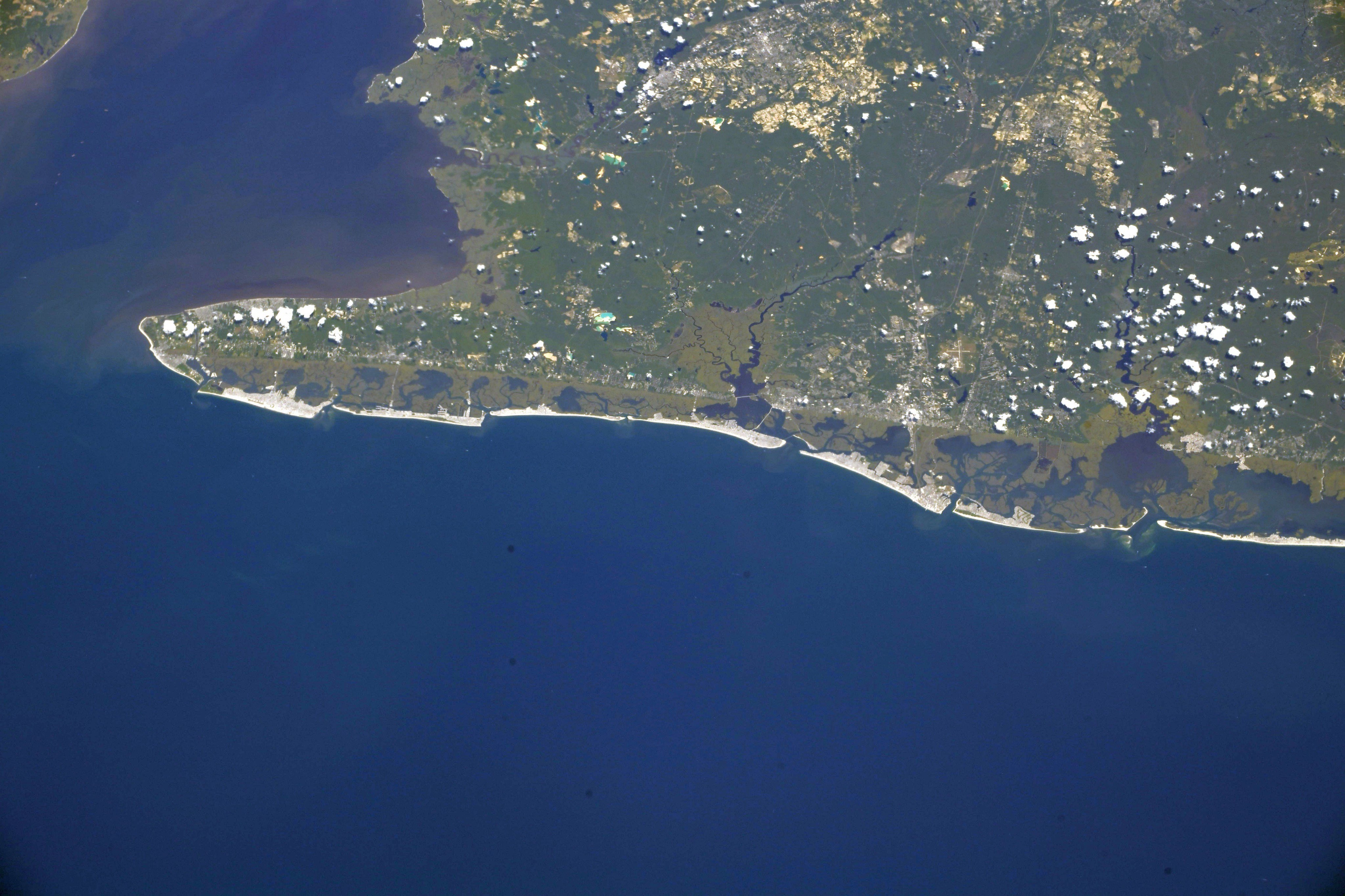 [:ja]【宇宙からの地球絶景】No.1080: サウスジャージーのケープメイ🇺🇸[:en][Earthview Wonders] No.1080: Cape May, South Jersey🇺🇸[:]