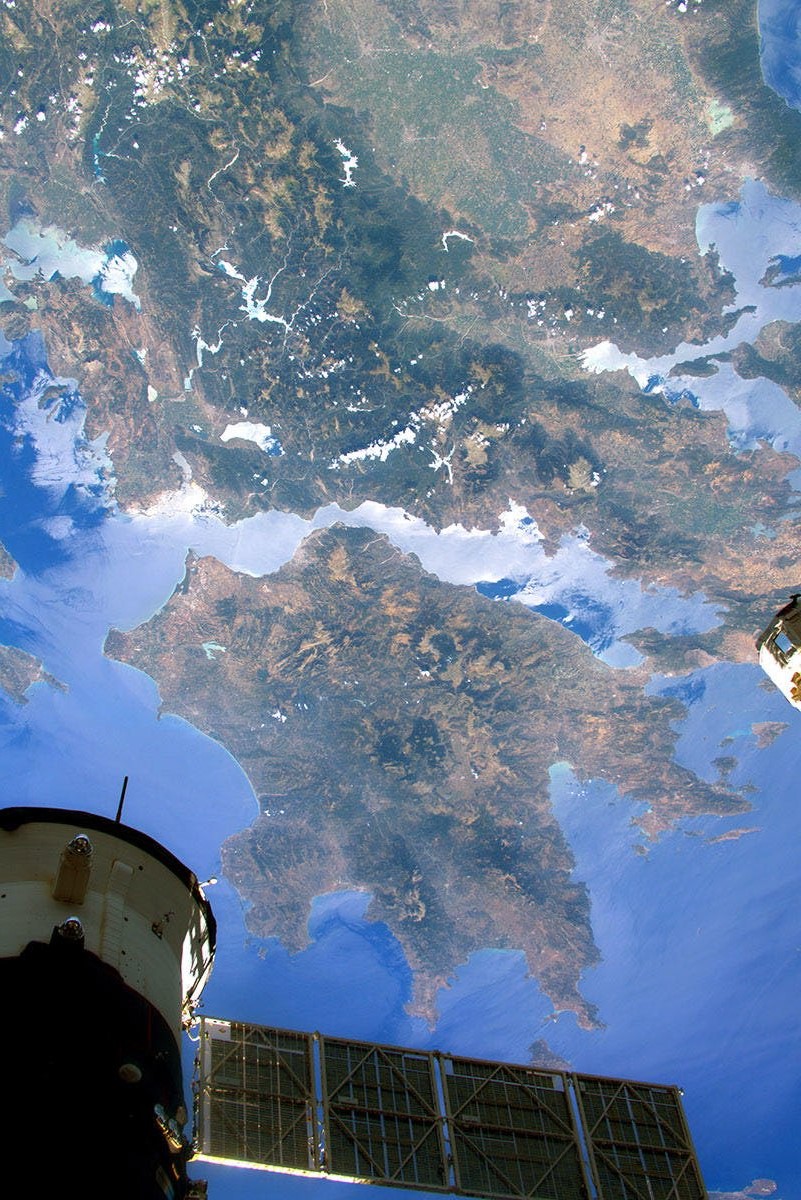 [:ja]【宇宙からの地球絶景】No.1084: ギリシャ🇬🇷[:en][Earthview Wonders] No.1084: Greece🇬🇷[:]
