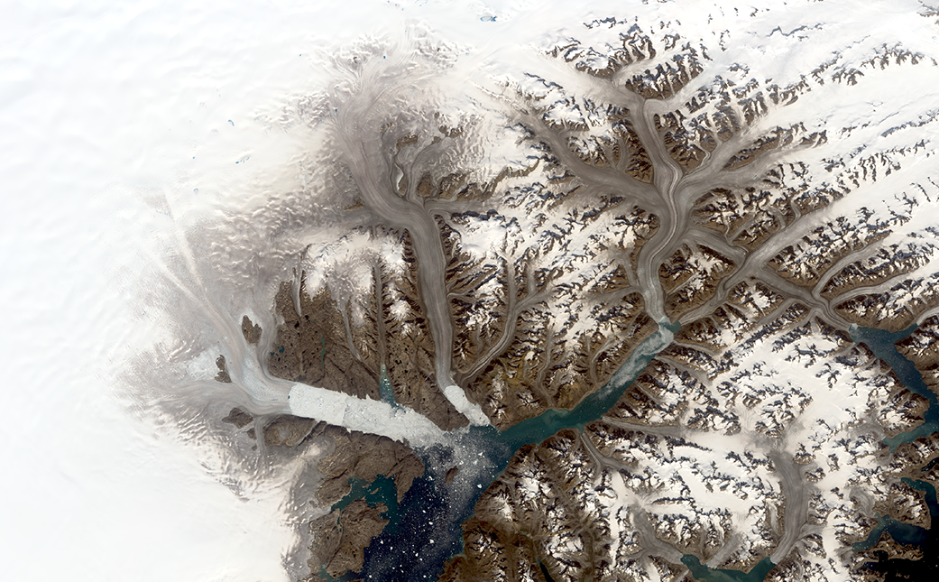 [:ja]【宇宙からの地球絶景】No.1109: グリーンランドのヘルハイム氷河🇬🇱[:en][Earthview Wonders] No.1109: Helheim Glacier, Greenland🇬🇱[:]