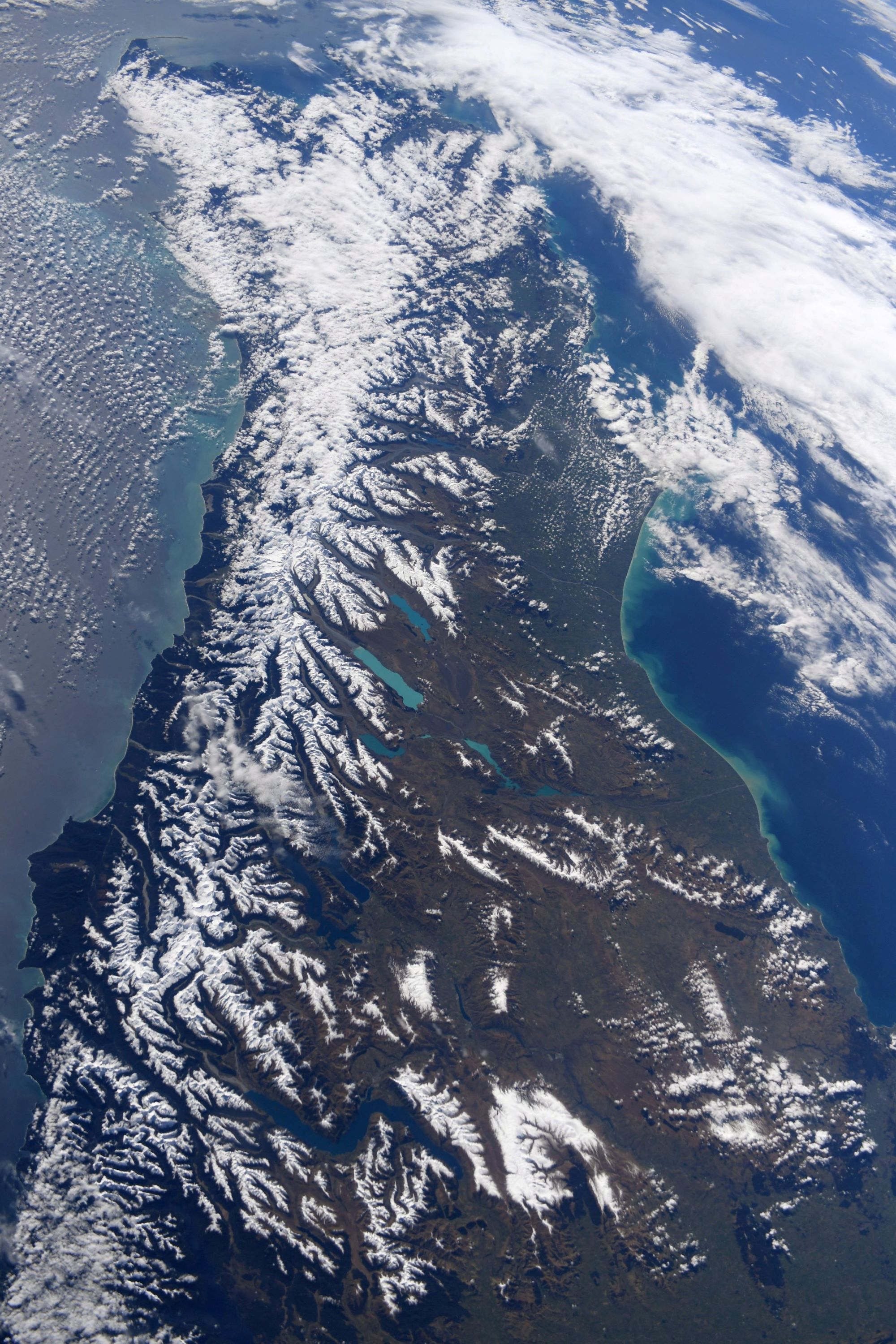 [:ja]【宇宙からの地球絶景】No.1125: ニュージーランド南島の春🇳🇿[:en][Earthview Wonders] No.1125: Spring in South Island of New Zealand🇳🇿[:]