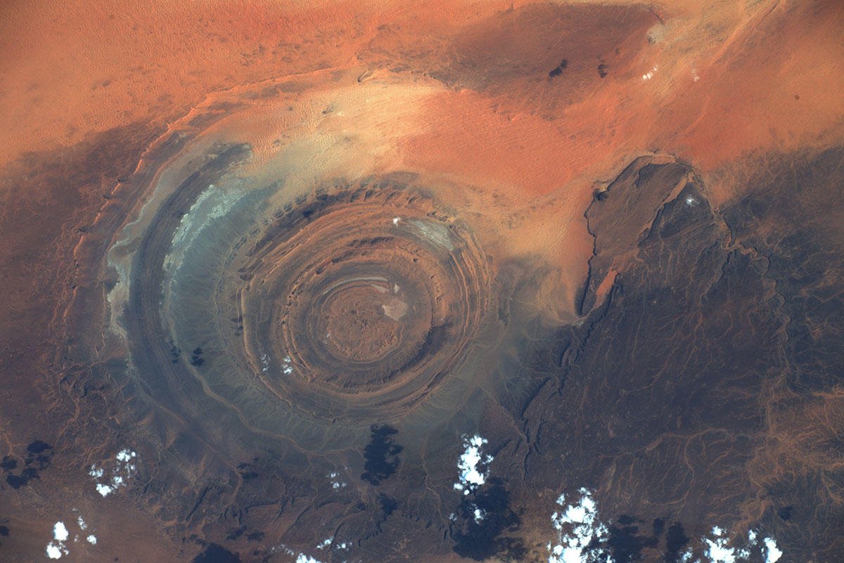【地球を俯瞰する】No.1144: モーリタニアのリシャット構造🇲🇷 【地球を俯瞰する】No.1144: モーリタニアのリシャット構造🇲🇷
