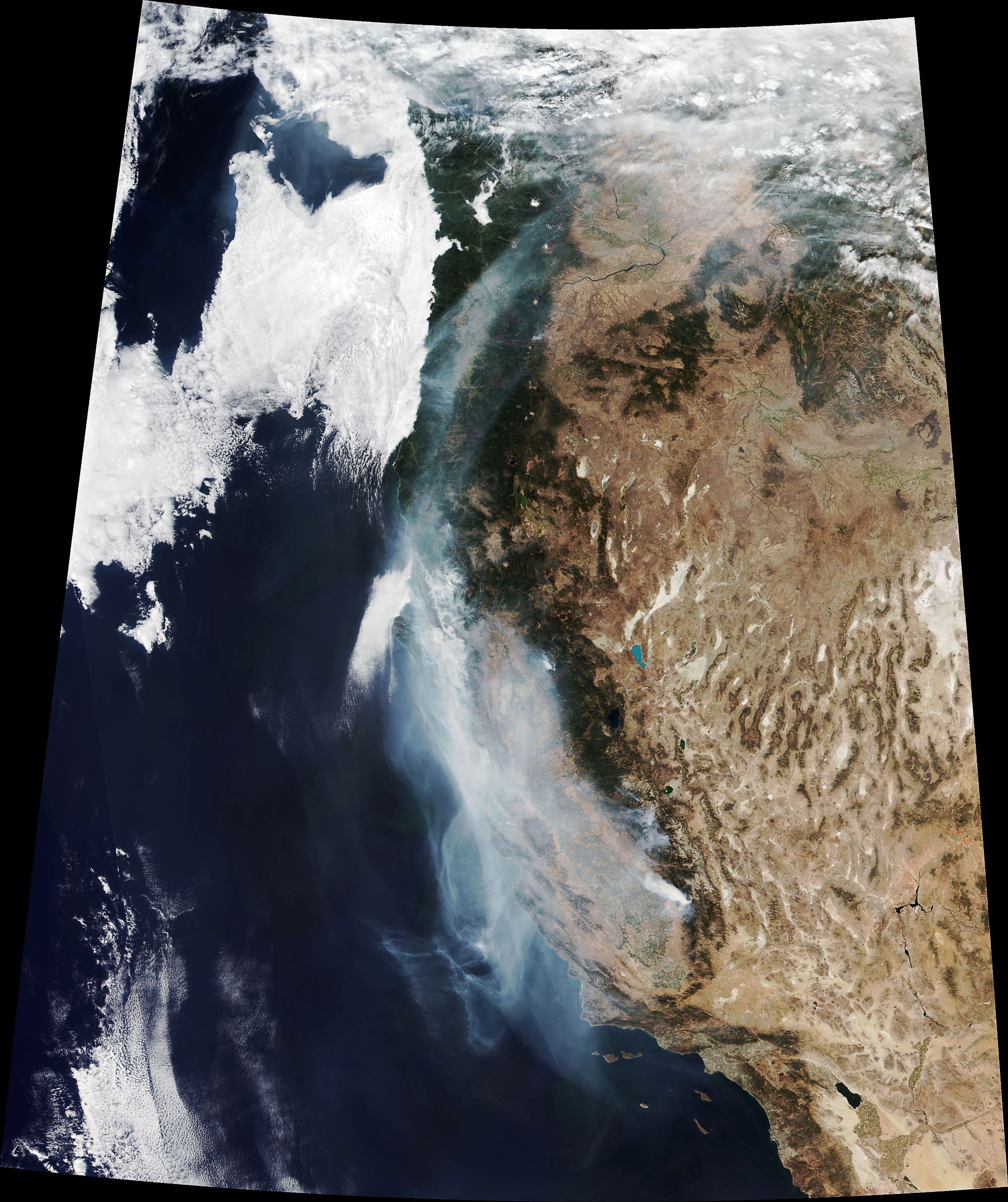 [:ja]【宇宙からの地球絶景】No.1133: カリフォルニア州の山火事🇺🇸[:en][Earthview Wonders] No.1133: California Wildfire🇺🇸[:]