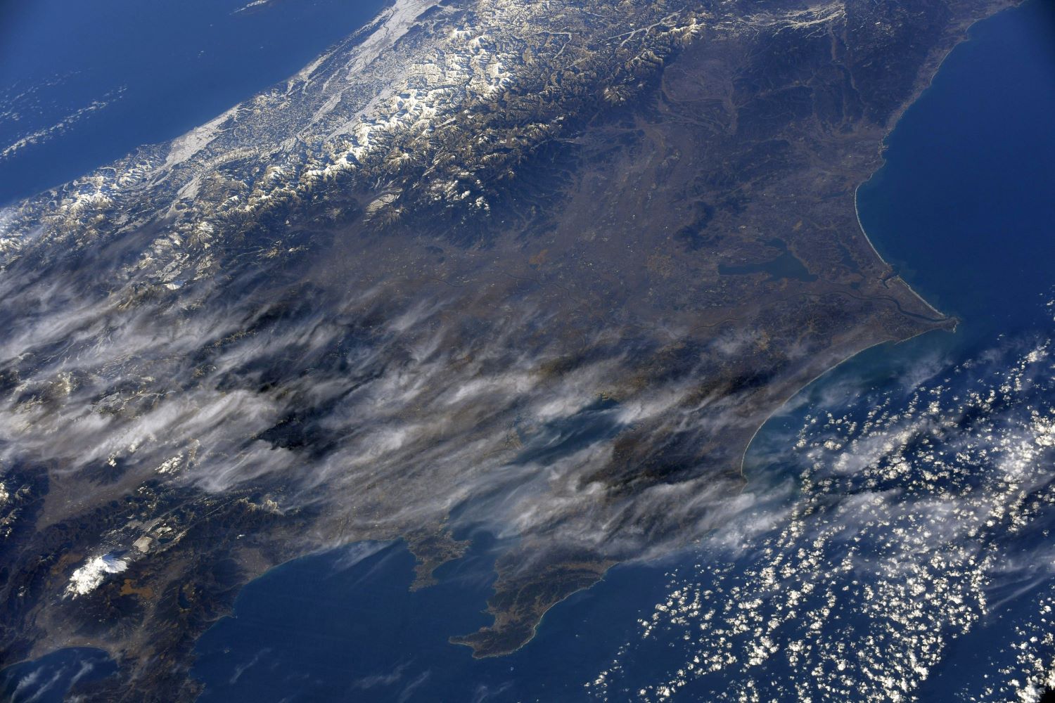 [:ja]【宇宙からの地球絶景】No.1214: 冬の関東平野🇯🇵[:]