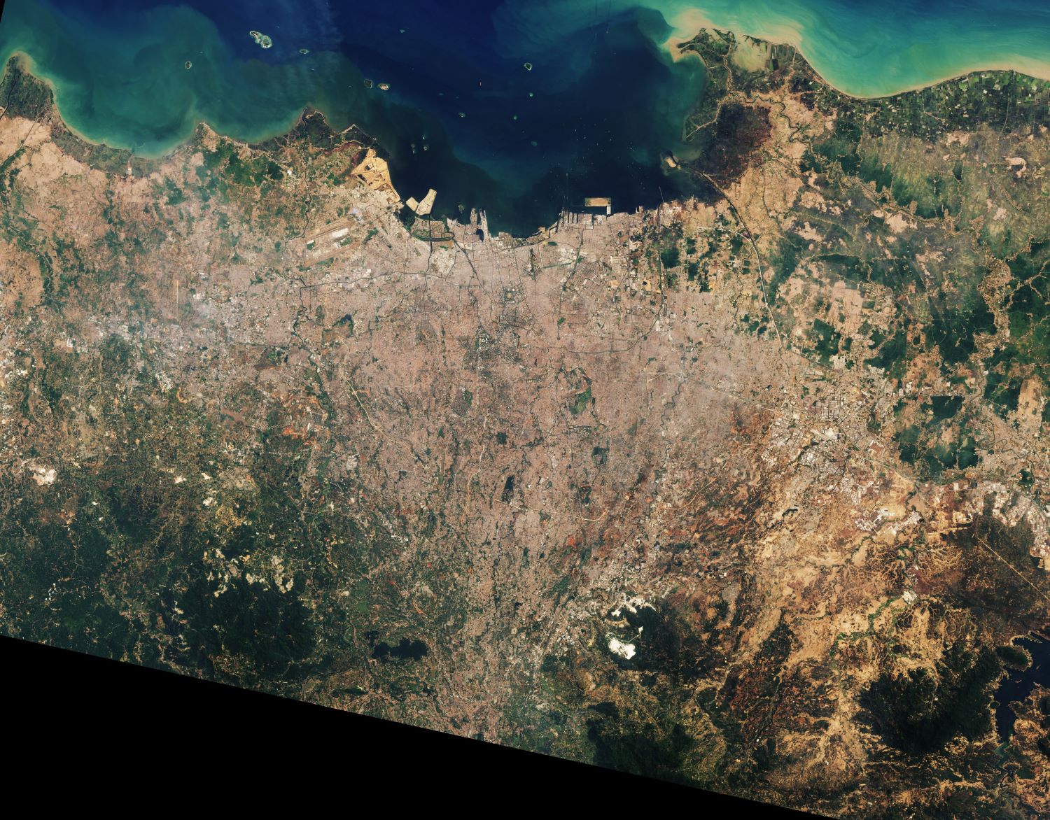 [:ja]【宇宙からの地球絶景】No.1290: ジャカルタ🇮🇩[:]