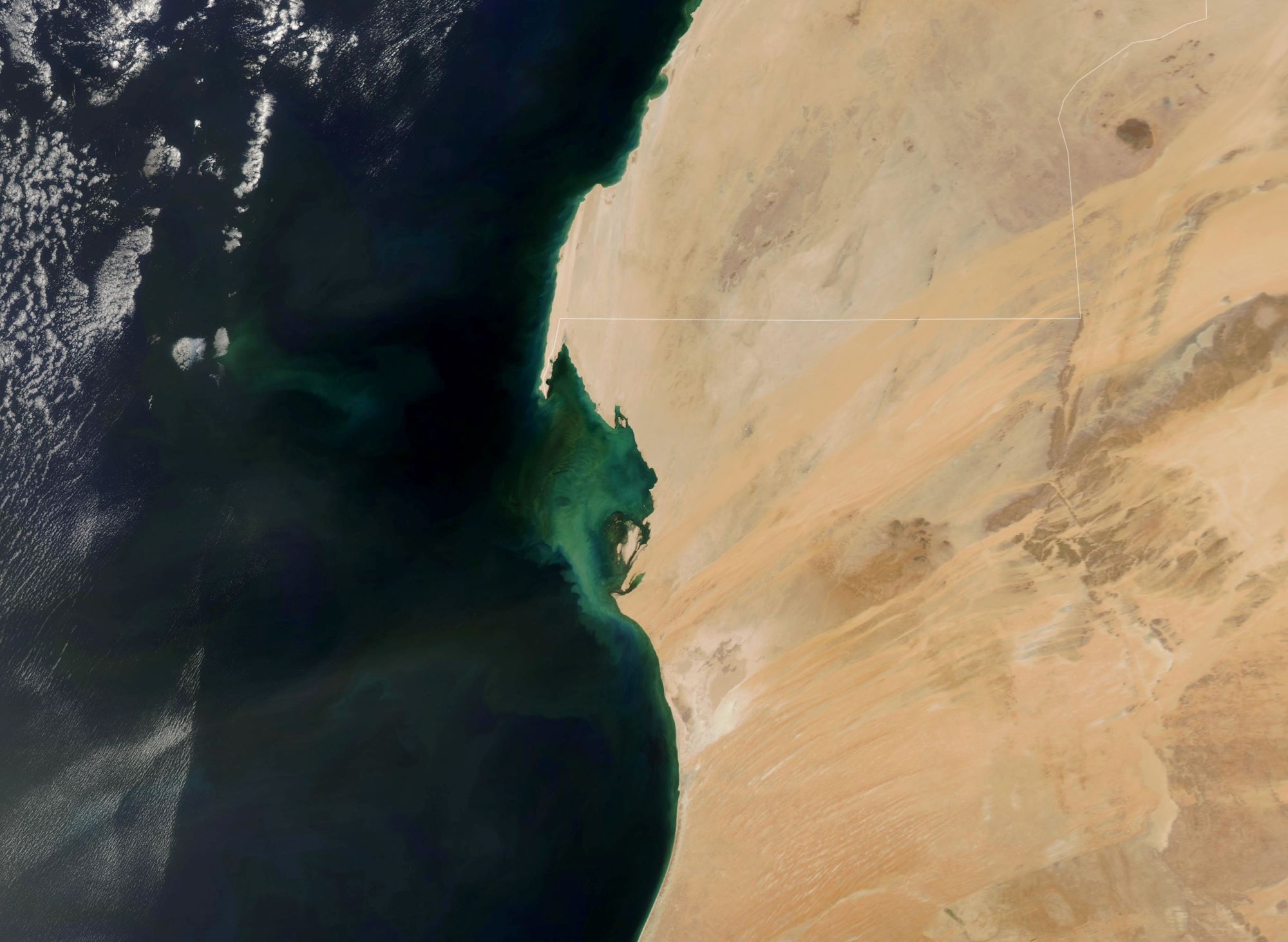[:ja]【宇宙からの地球絶景】No.1314: モーリタニア🇲🇷[:]