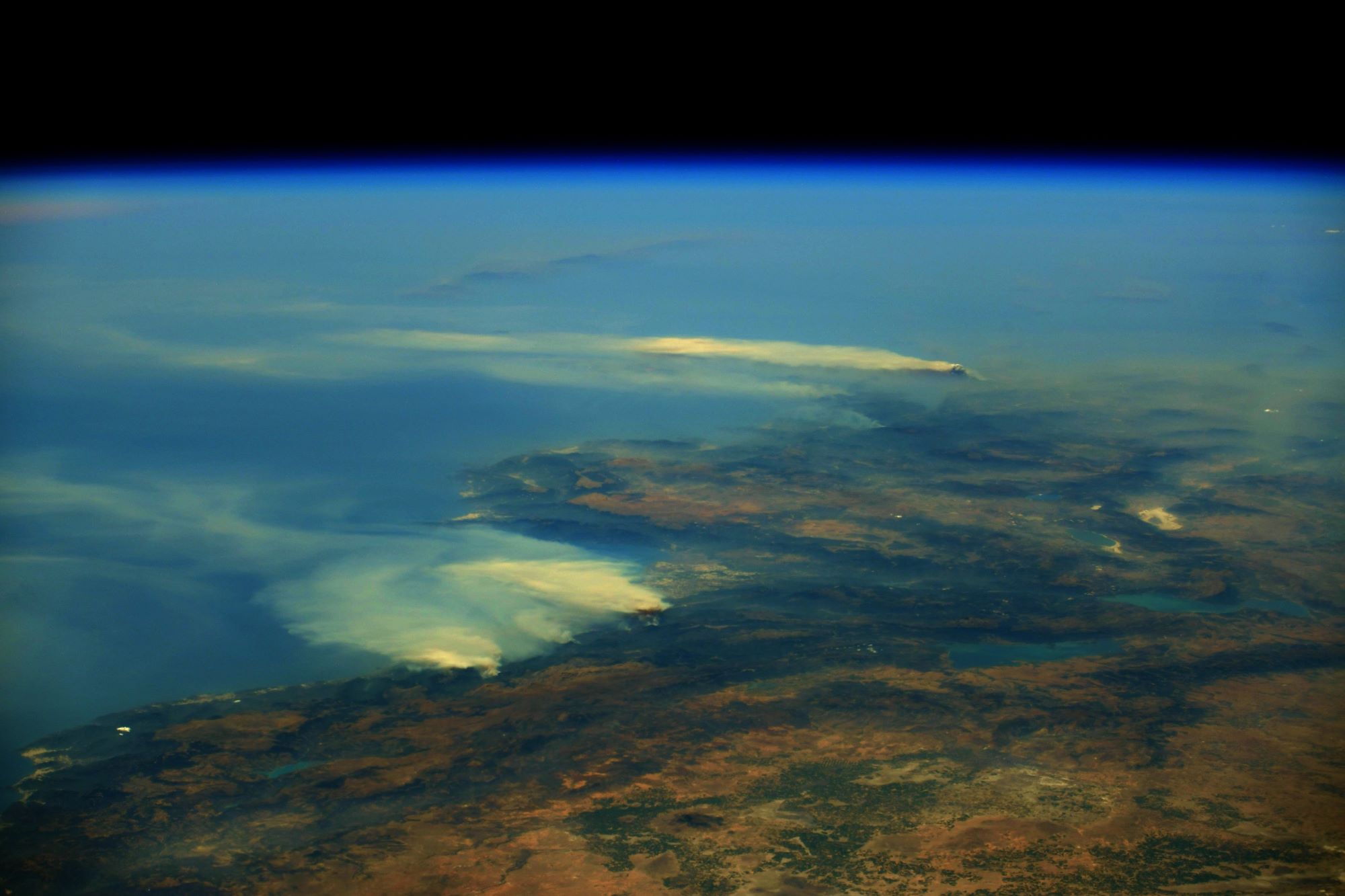 [:ja]【宇宙からの地球絶景】No.1349: トルコの山火事🇹🇷[:]