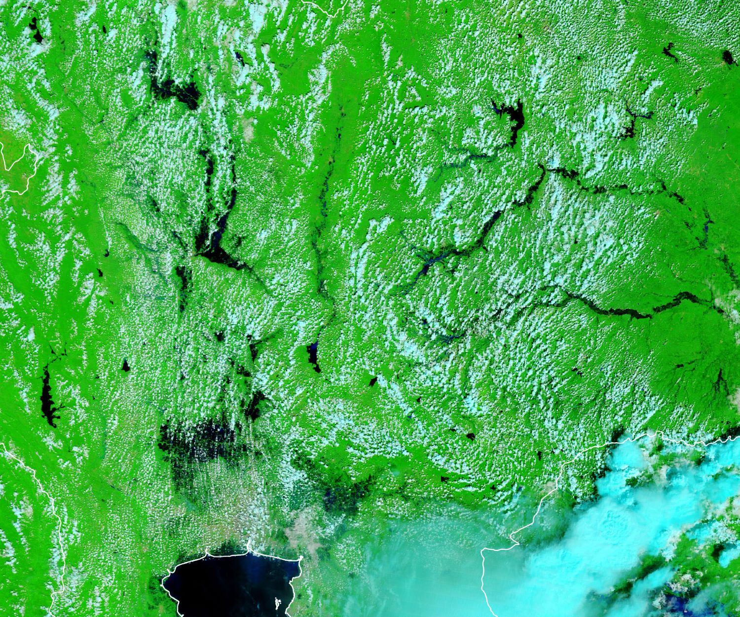 [:ja]【宇宙からの地球絶景】No.1405: タイの洪水🇹🇭[:]
