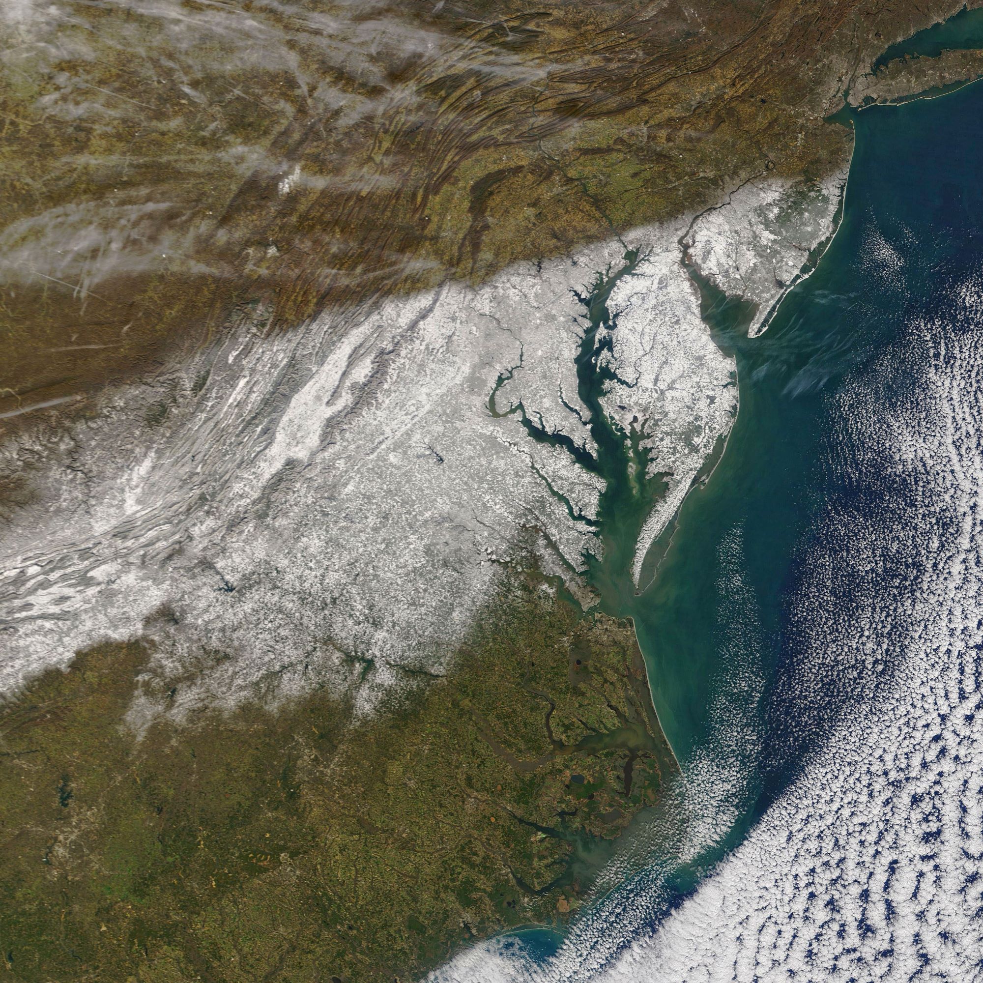 [:ja]【宇宙からの地球絶景】No.1459: 米国東北部の降雪🇺🇸[:]