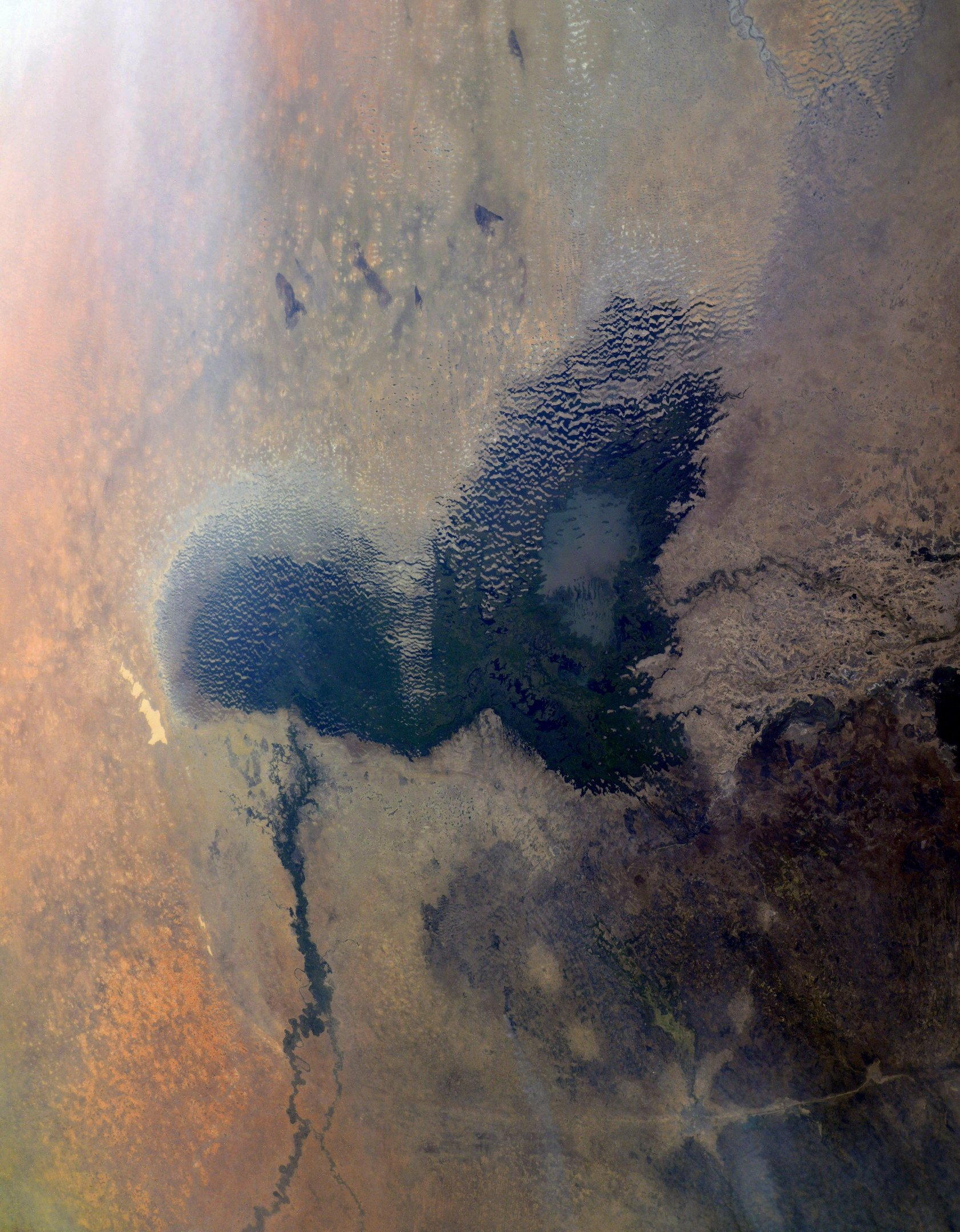[:ja]【宇宙からの地球絶景】No.1485: チャド湖🇹🇩[:]