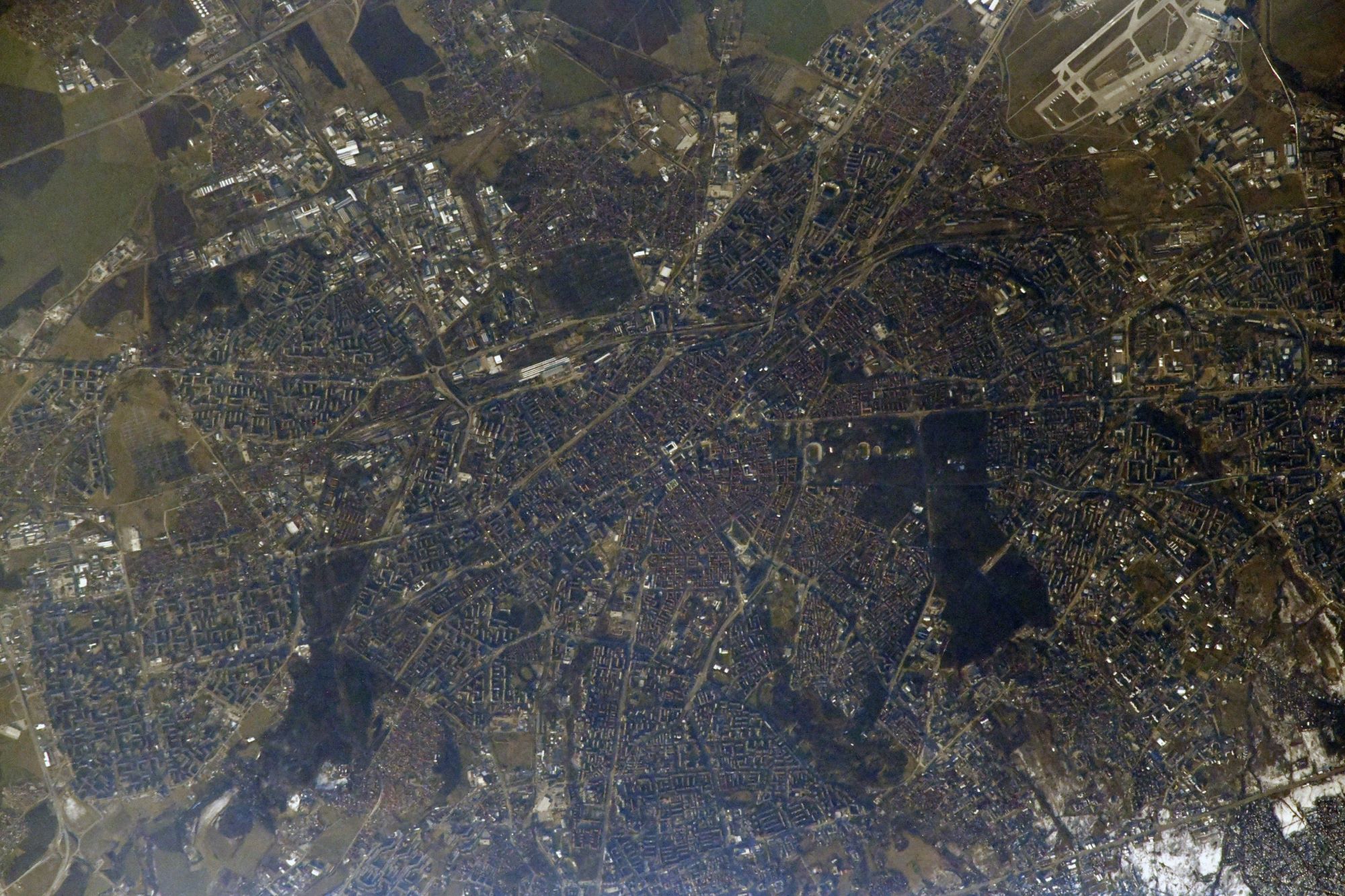 [:ja]【宇宙からの地球絶景】No.1527: ブルガリアのソフィア🇧🇬[:]