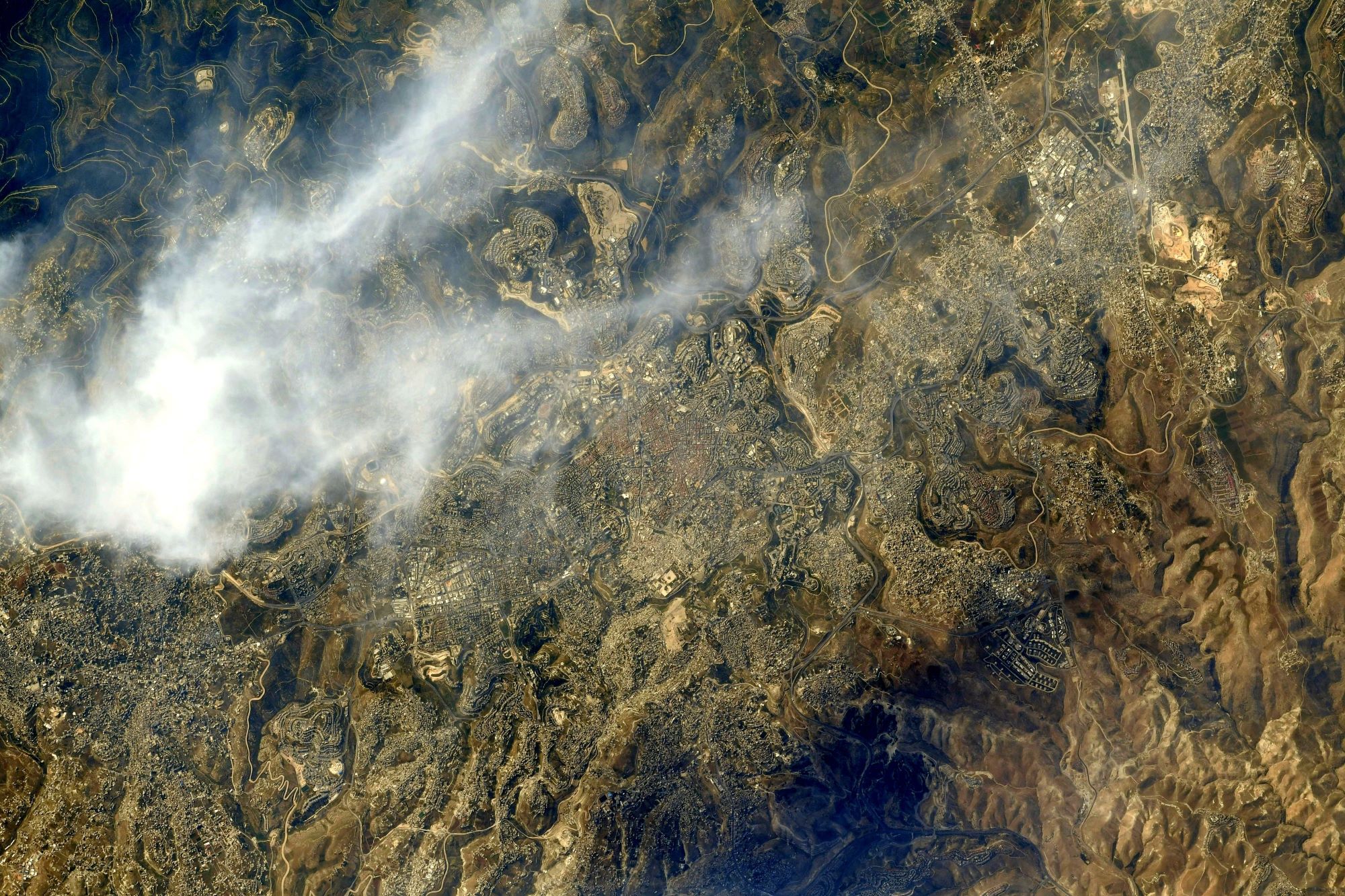 [:ja]【宇宙からの地球絶景】No.1540: エルサレム🇮🇱[:]