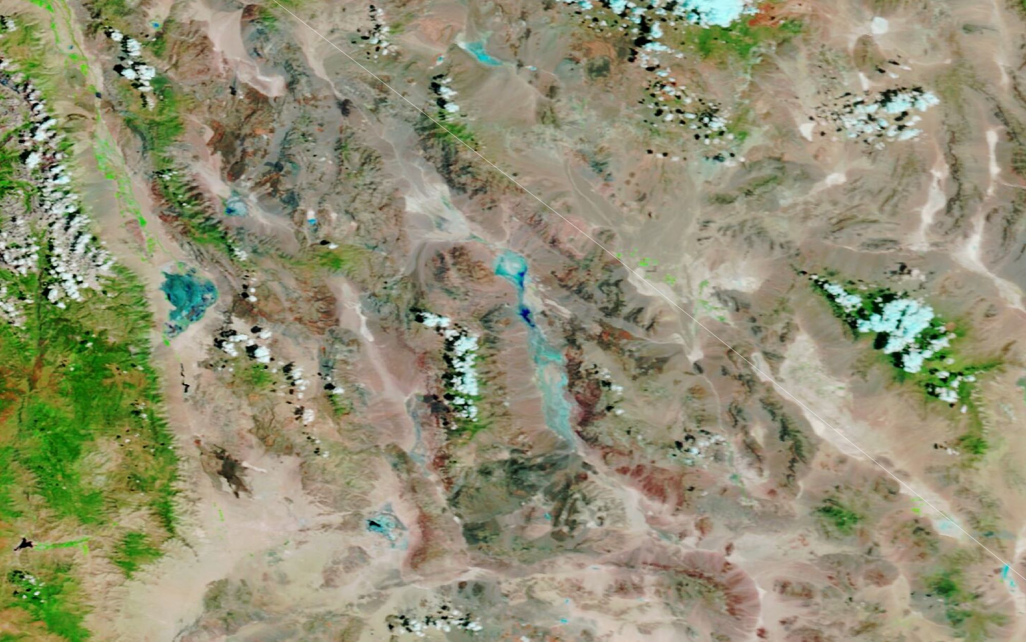 [:ja]【宇宙からの地球絶景】No.1613: デスバレーの洪水🇺🇸[:]