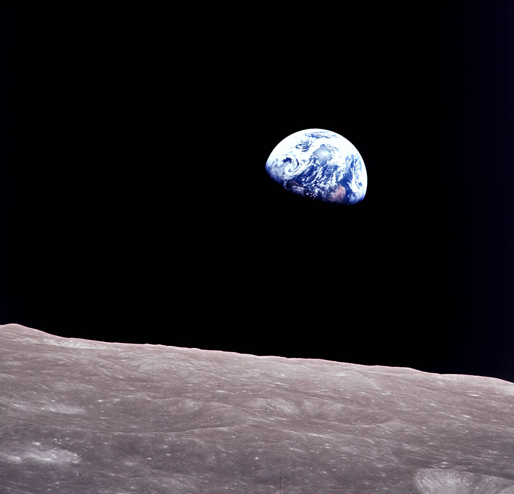 [:ja]【宇宙からの地球絶景】No.1708: アースライズ（地球の出）[:]