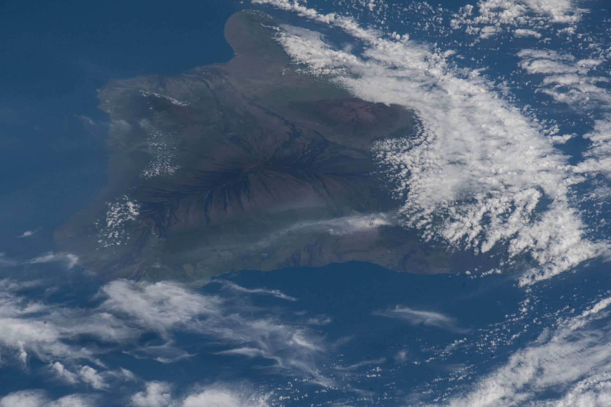 [:ja]【宇宙からの地球絶景】No.1774: ハワイ島🇺🇸[:]