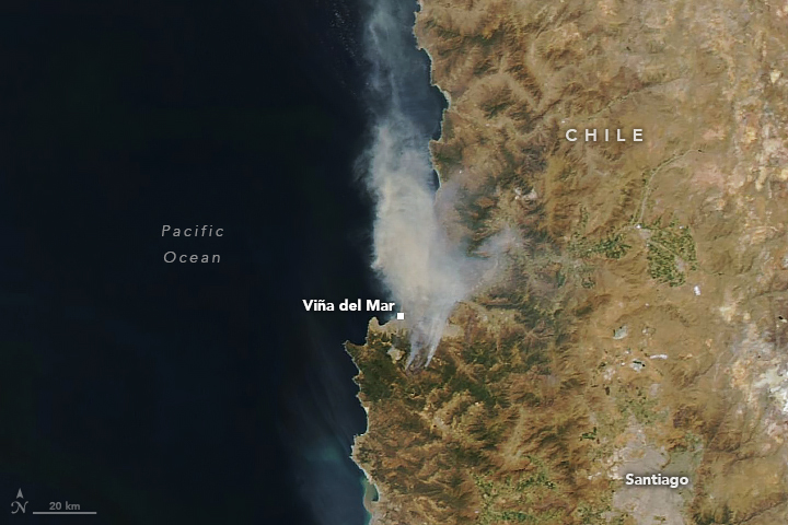 【地球を俯瞰する】No.2002: チリの火事🇨🇱 【地球を俯瞰する】No.2002: チリの火事🇨🇱