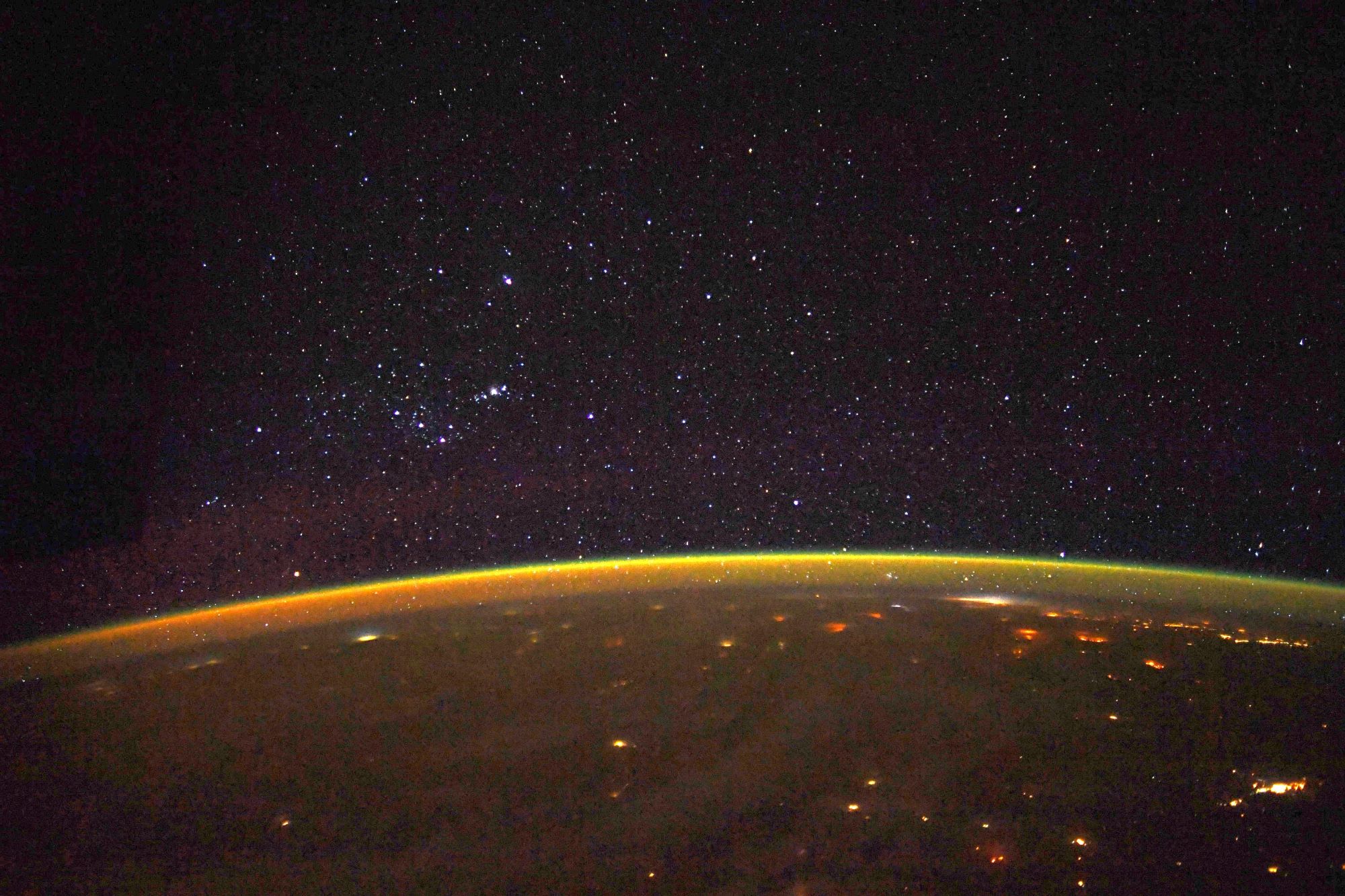 [Overview the Earth] No.2199: Night View of South Africa and the Orion🇿🇦