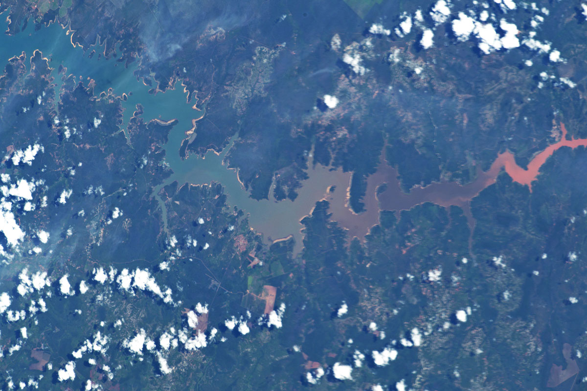 【地球を俯瞰する】No.2256: ボアエスペランサ貯水池🇧🇷 【地球を俯瞰する】No.2256: ボアエスペランサ貯水池🇧🇷