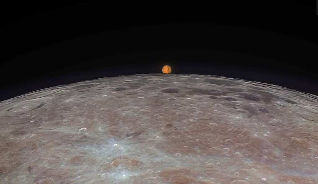 【地球を俯瞰する】No.2249: 火星の出 【地球を俯瞰する】No.2249: 火星の出