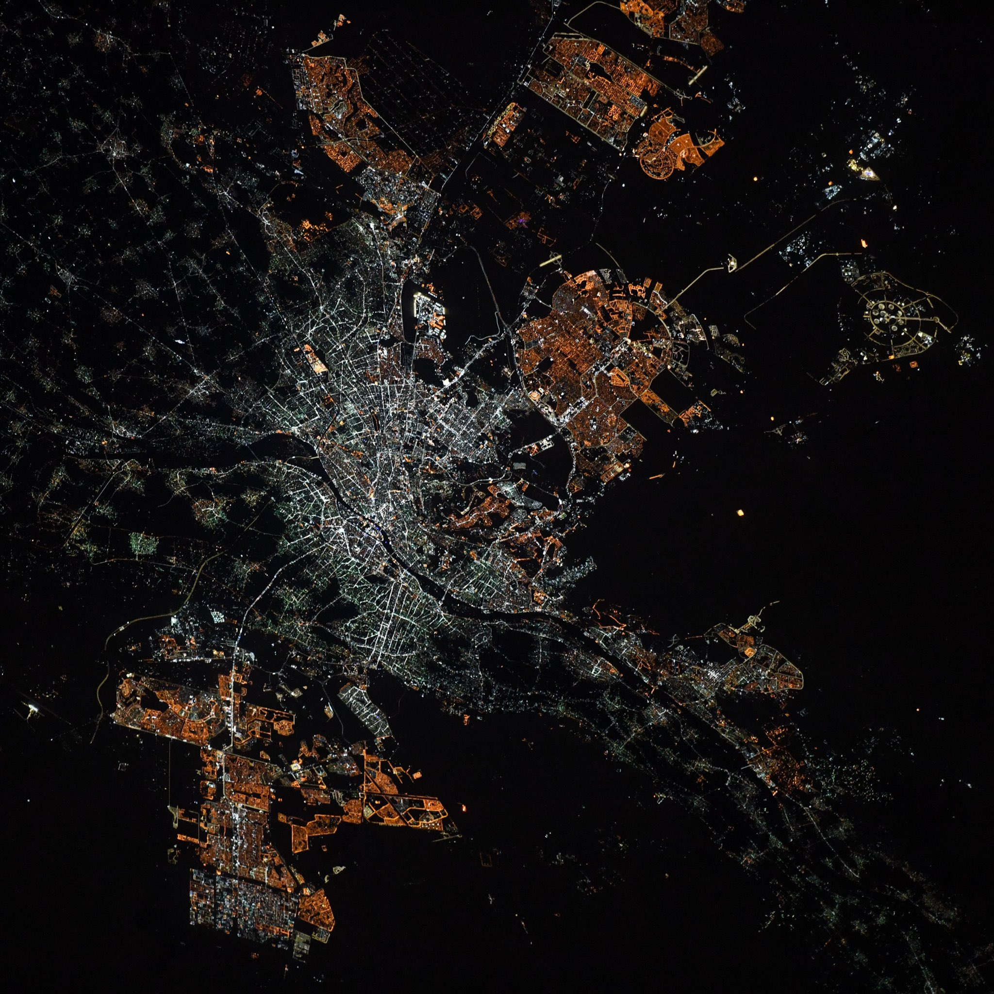 [Overview the Earth] No.2287: Night View of Cairo🇪🇬