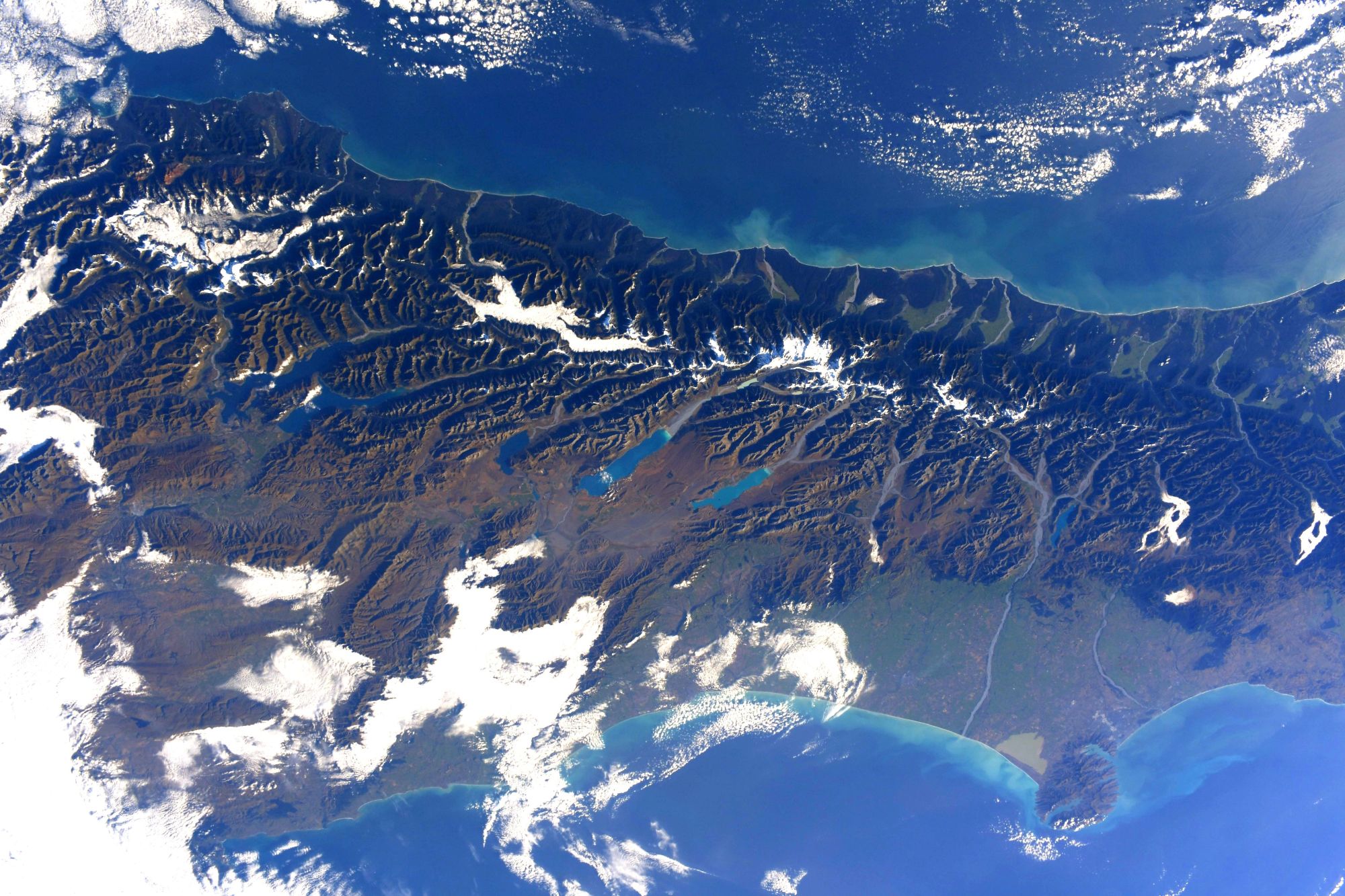 【地球を俯瞰する】No.2322: ニュージーランド南島🇳🇿 【地球を俯瞰する】No.2322: ニュージーランド南島🇳🇿